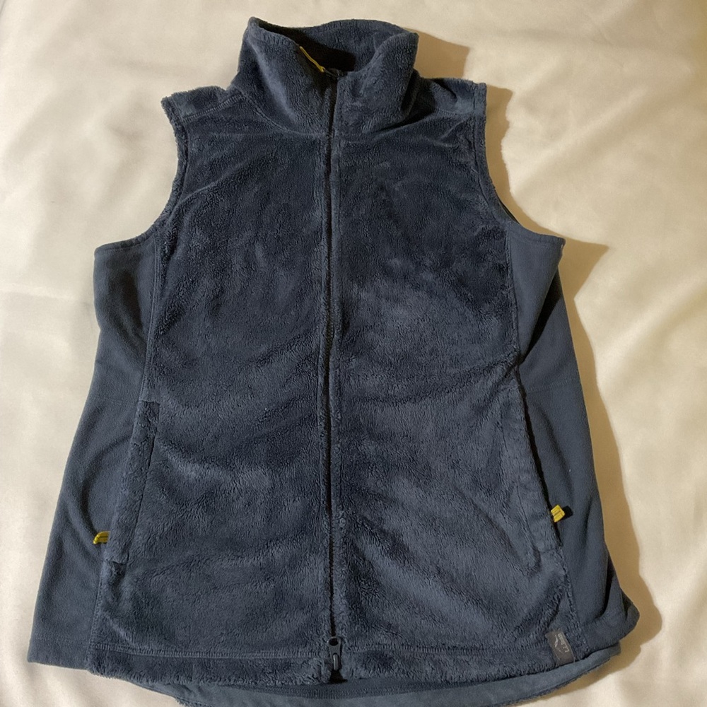 L.L. Bean Blue Fleece Vest
